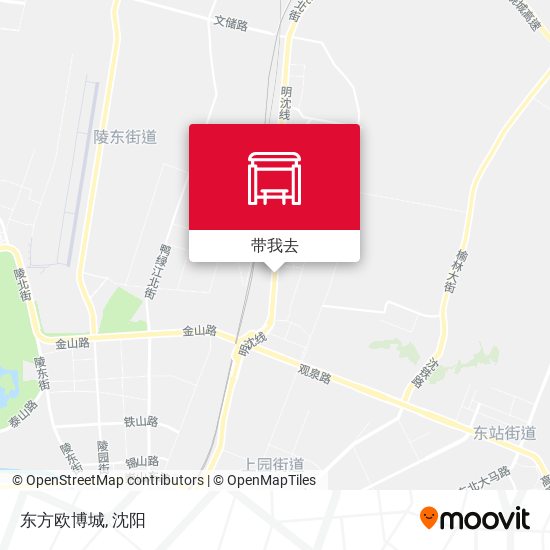 东方欧博城地图