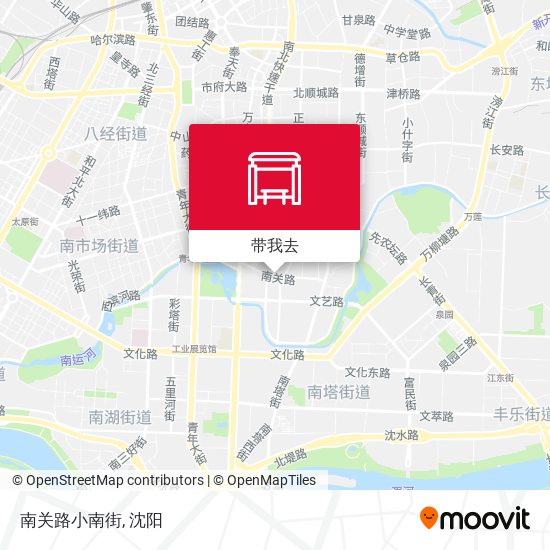 南关路小南街地图