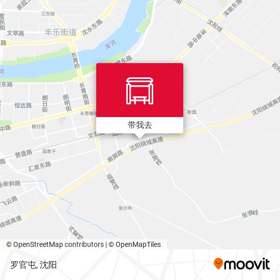 罗官屯地图