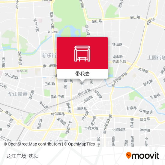 龙江广场地图