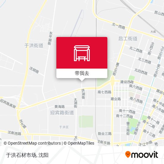 于洪石材市场地图