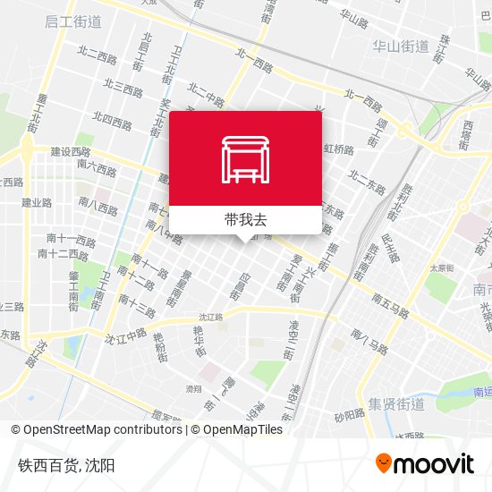 铁西百货地图