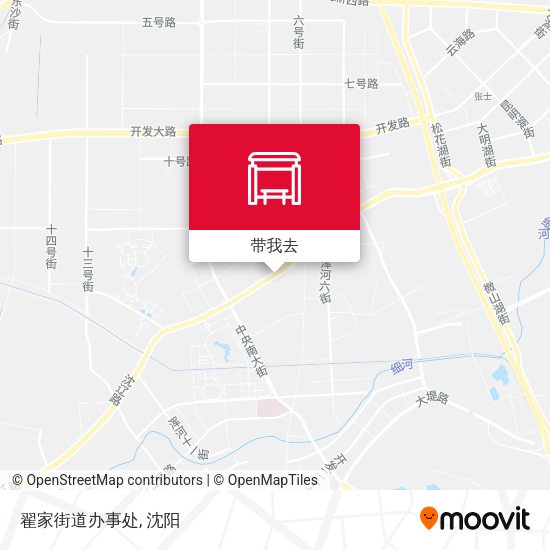 翟家街道办事处地图