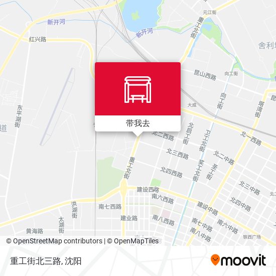 重工街北三路地图