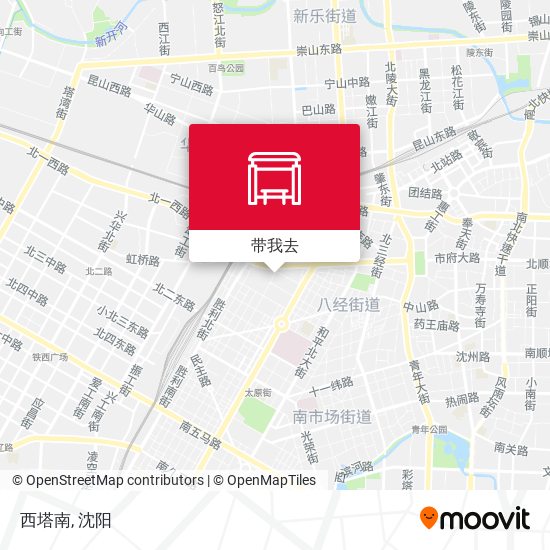 西塔南地图