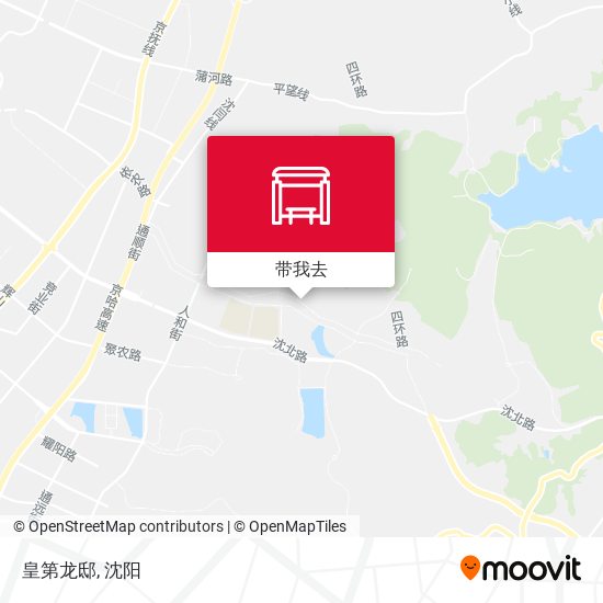 皇第龙邸地图