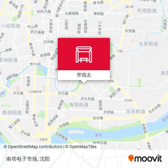 南塔电子市场地图