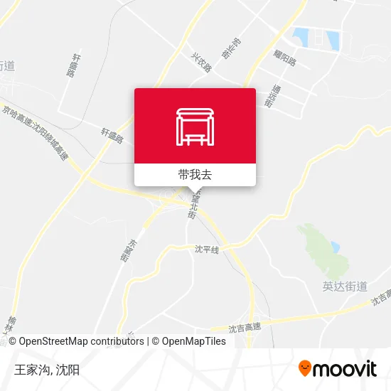 王家沟地图