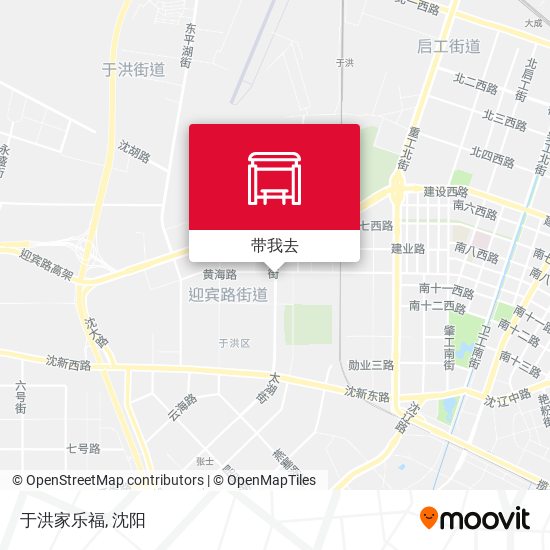 于洪家乐福地图