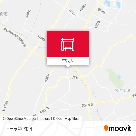 上王家沟地图