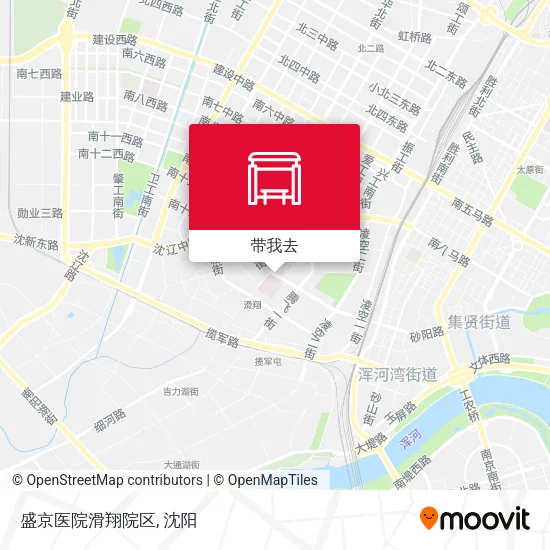 盛京医院滑翔院区地图