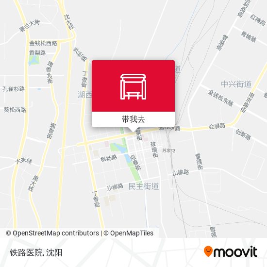 铁路医院地图