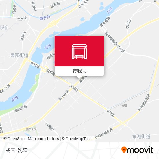 杨官地图