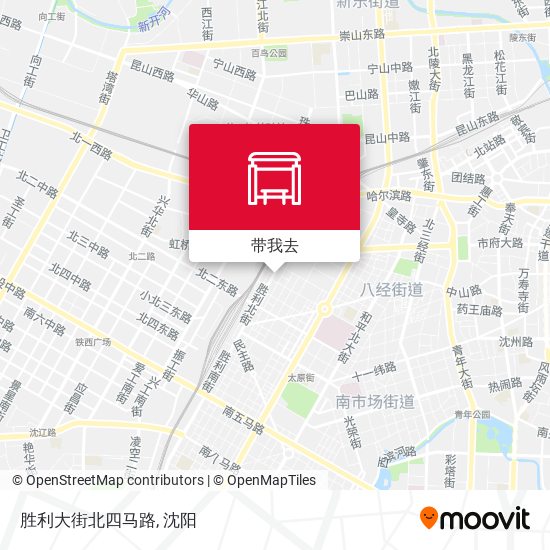 胜利大街北四马路地图