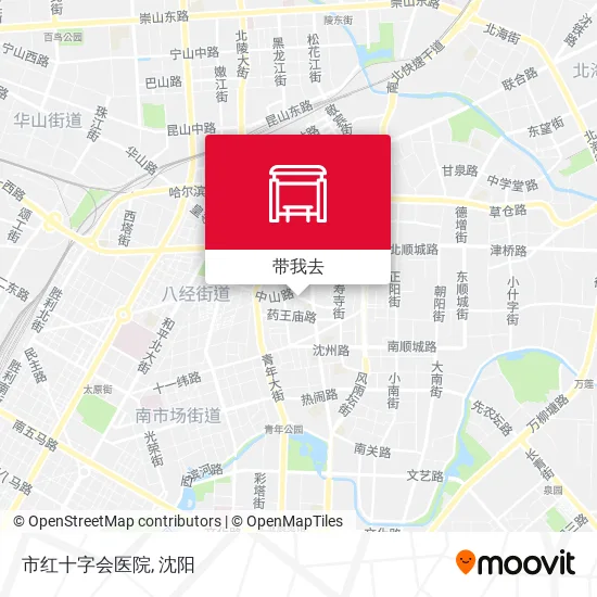 市红十字会医院地图