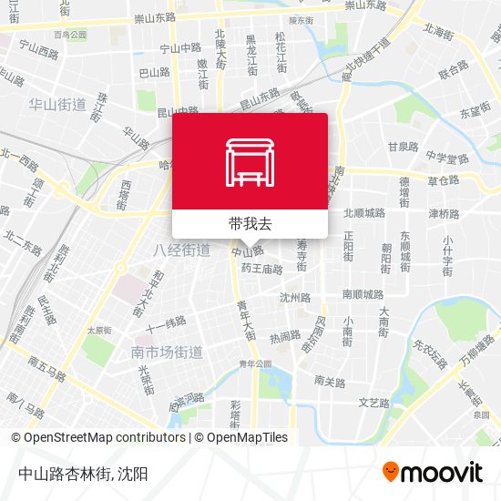 中山路杏林街地图