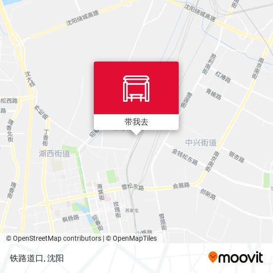 铁路道口地图