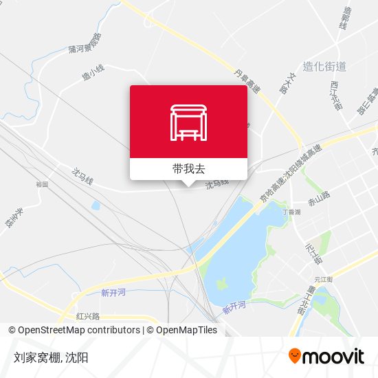 刘家窝棚地图