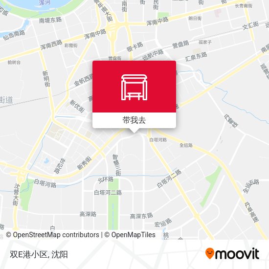 双E港小区地图