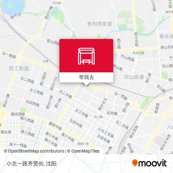 小北一路齐贤街地图