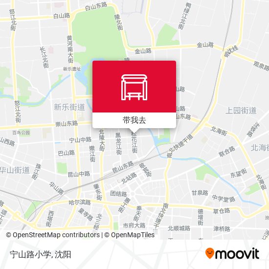 宁山路小学地图