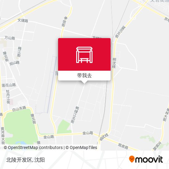 北陵开发区地图