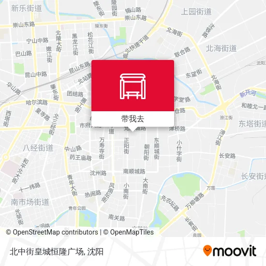 北中街皇城恒隆广场地图