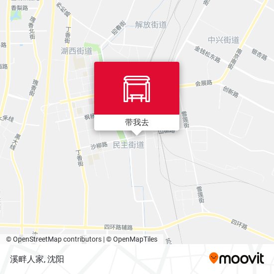 溪畔人家地图