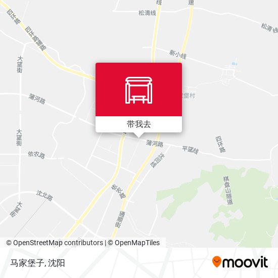 马家堡子地图