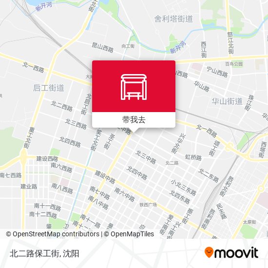 北二路保工街地图