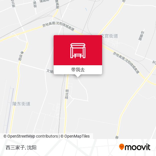 西三家子地图