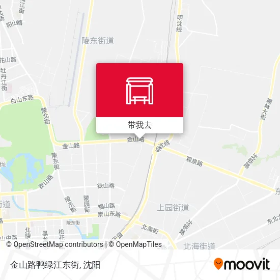 金山路鸭绿江东街地图