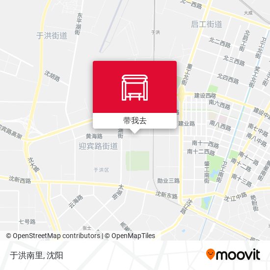 于洪南里地图