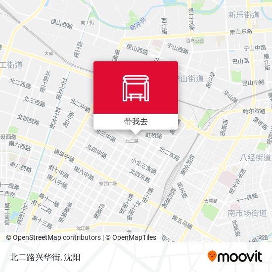 北二路兴华街地图