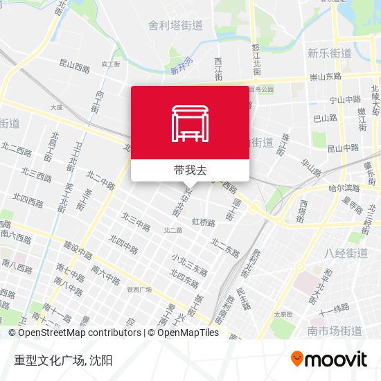 重型文化广场地图