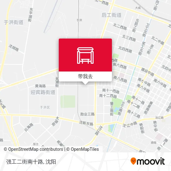 强工二街南十路地图