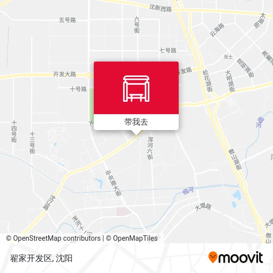 翟家开发区地图