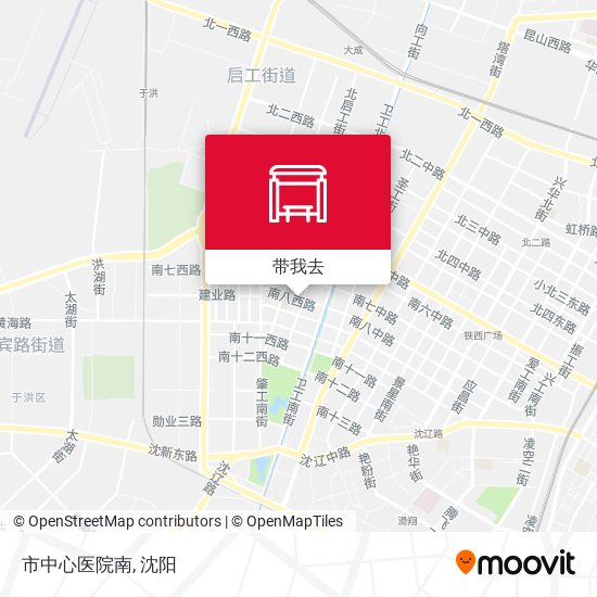 市中心医院南地图