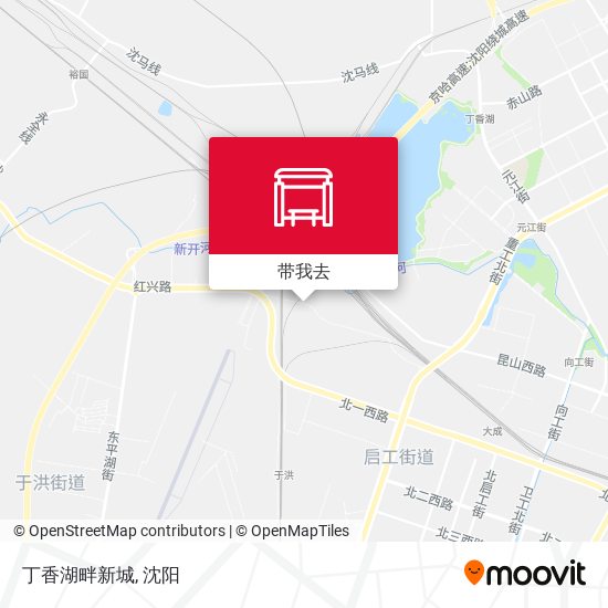 丁香湖畔新城地图