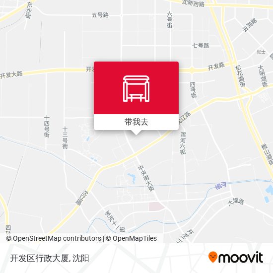 开发区行政大厦地图