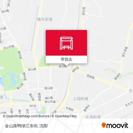 金山路鸭绿江东街地图