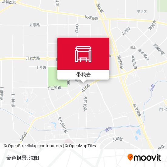 金色枫景地图