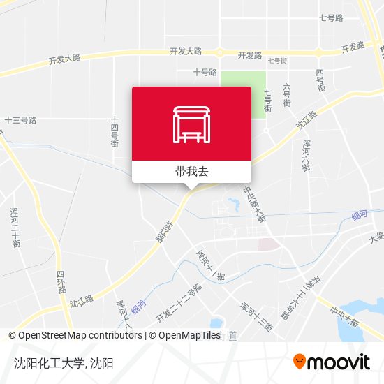 沈阳化工大学地图