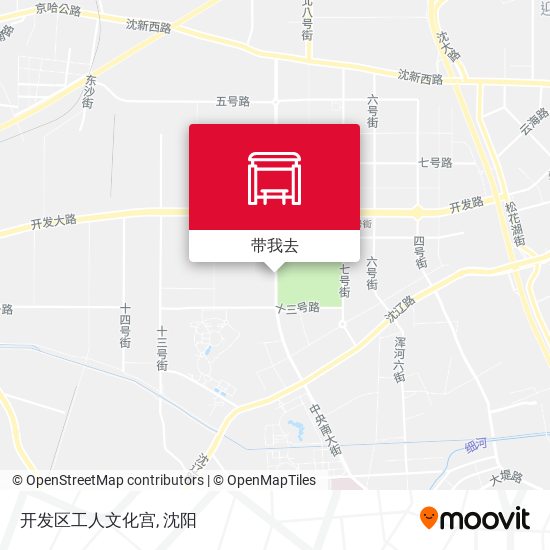 开发区工人文化宫地图