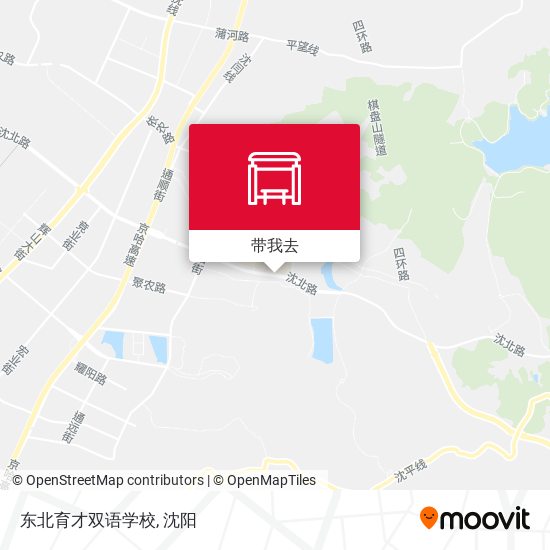 东北育才双语学校地图