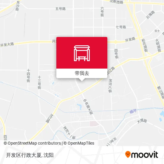 开发区行政大厦地图