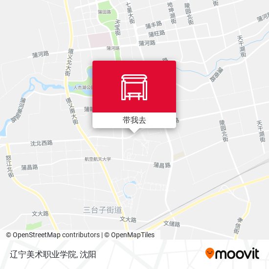 辽宁美术职业学院地图