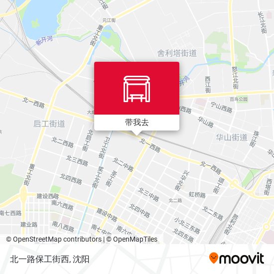 北一路保工街西地图