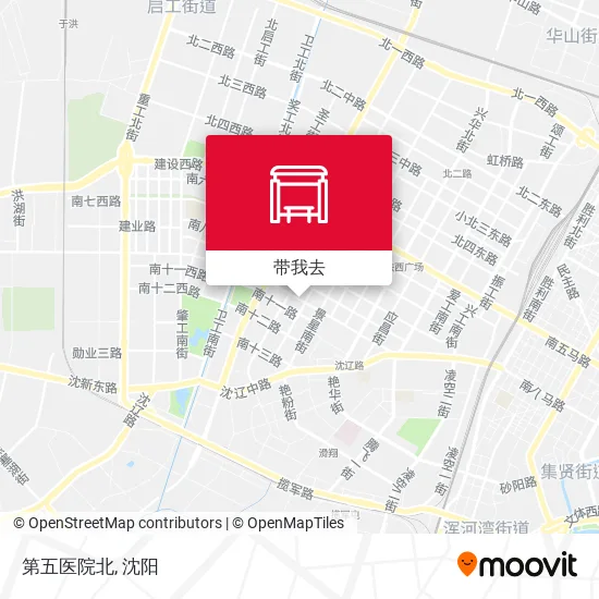第五医院北地图