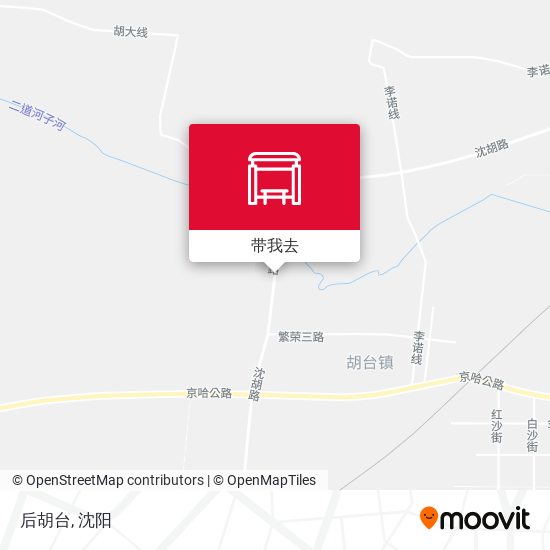 后胡台地图